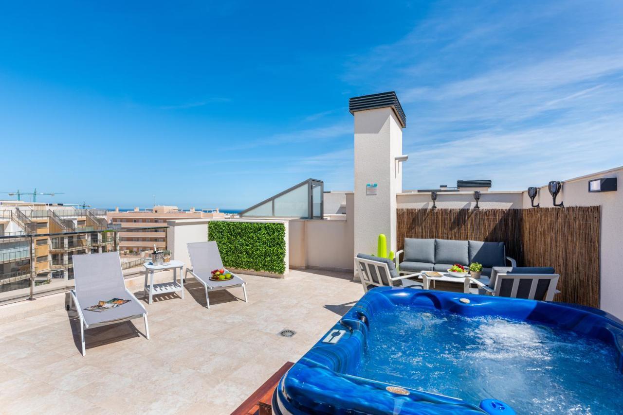 Appartamento La Zenia Cocoon - Luxury Penthouse With Jacuzzi, 2 Pools, Indoor Heated Pool, Sauna, Gym, Playstation Dehesa de Campoamor  Esterno foto